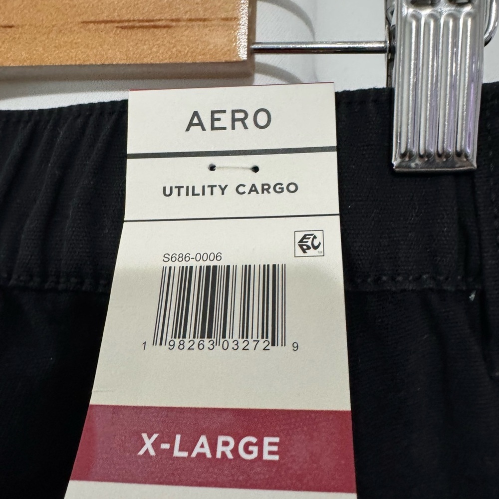 AERO Women’s Black Y2K Cargo Pants Size: XL - Picture 10 of 14